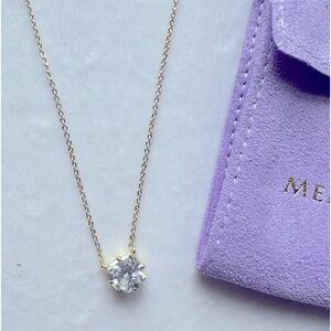 MELINDA MARIA EMPRESS NECKLACE IN GOLD!!! NEW IN PACKAGE